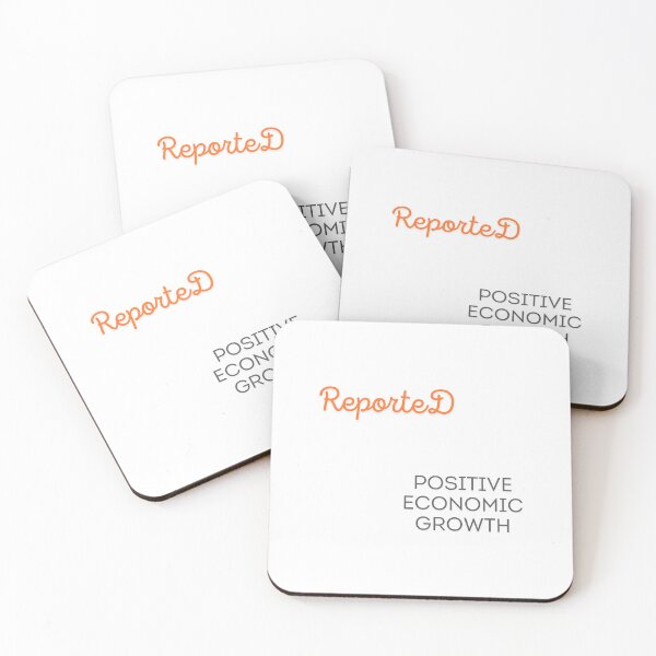 Item preview, Reported positive economic growth designed and sold by ArtistTejal.