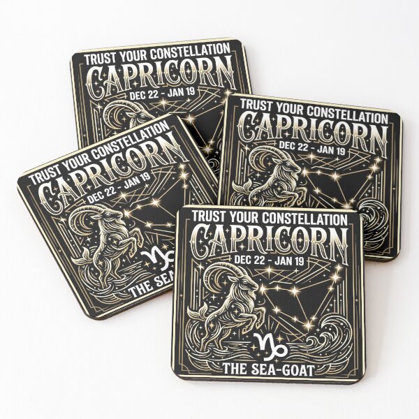 Item preview, Capricorn designed and sold by The Quiet Canvas By Jacky.