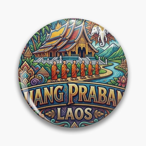 Item preview, LUANG PRABANG, LAOS designed and sold by likbatonboot.