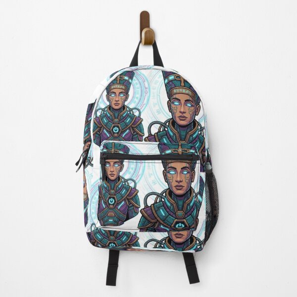 Item preview, Nefertiti Cyber-Queen - Futuristic Ancient Egyptian Goddess designed and sold by alalame.