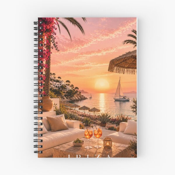 Item preview, Ibiza Afterglow Luxury Mediterranean Sunset designed and sold by piketo.
