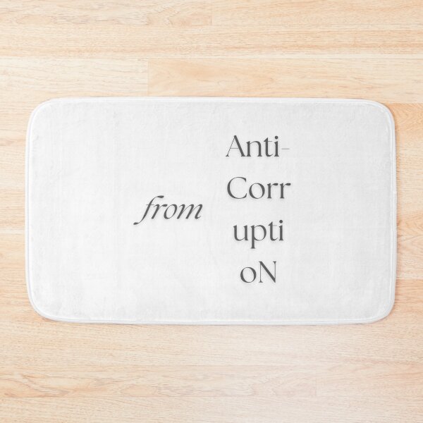 Item preview, from anti-corruption designed and sold by ArtistTejal.