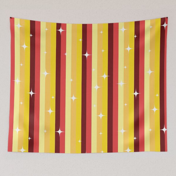 Item preview, my little pony Sunset Shimmer inspired stripes designed and sold by gemsstickers1.