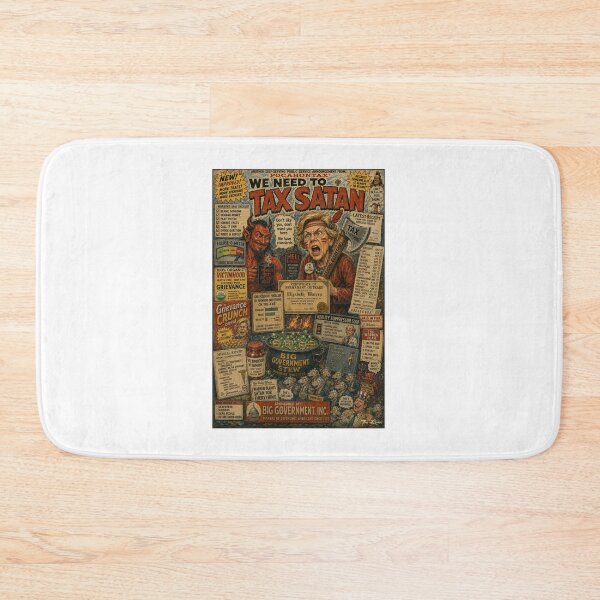 Item preview, Elizabeth Warren to Tax Satan designed and sold by LoudMouthArt.