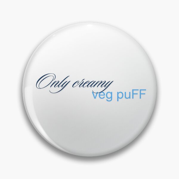 Item preview, Only creamy veg puff designed and sold by ArtistTejal.