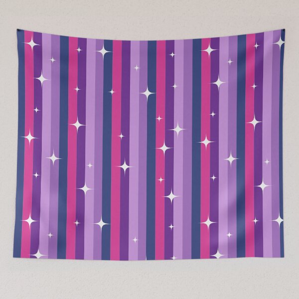 Item preview,  my little pony twilight sparkle inspired stripes designed and sold by gemsstickers1.