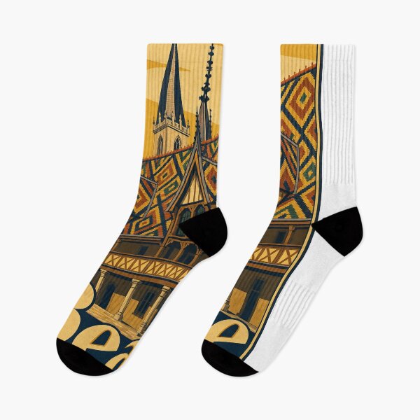 Item preview, Beaune France Travel Souvenir Retro Illustration designed and sold by VisualArtsOasis.
