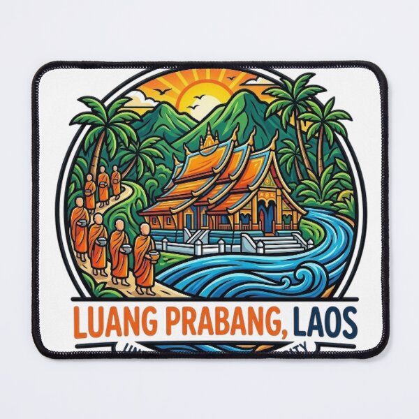 Item preview, LUANG PRABANG, LAOS designed and sold by likbatonboot.