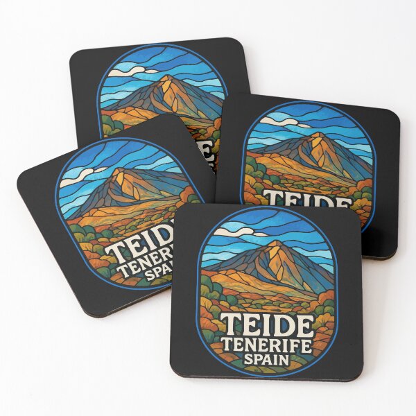 Item preview, Vitral del Monte Teide, Tenerife, España designed and sold by TomFrontierArt.