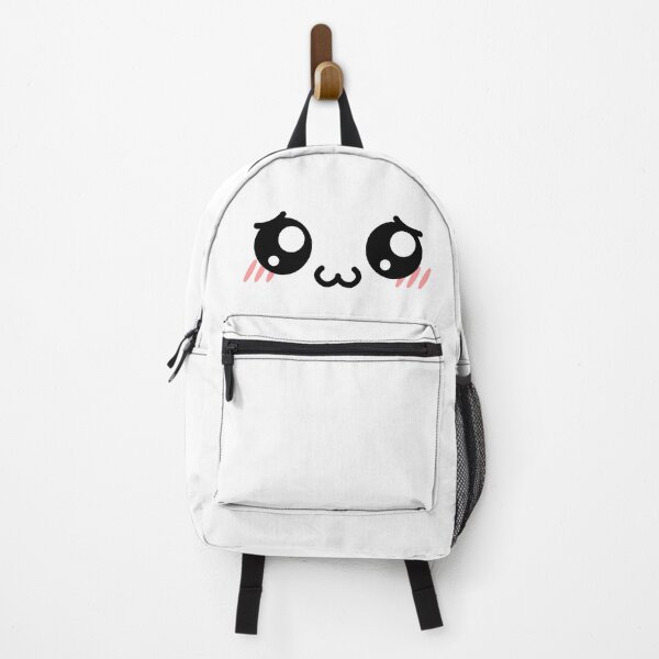 Item preview, Cute kawaii smiling owo shy blushing face designed and sold by BlushyPrint.