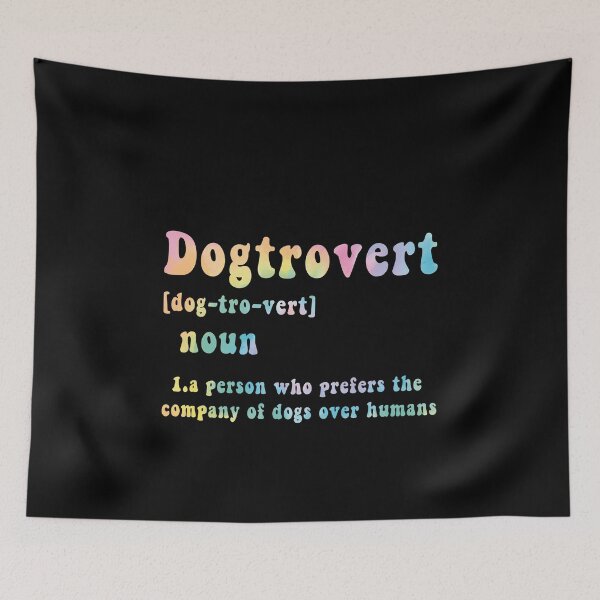 Item preview, Dogtrovert Dog Lover Pet Owner Canine Introvert Dog Person designed and sold by PopStars1993.