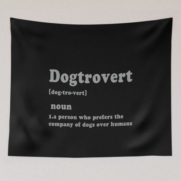 Item preview, Dogtrovert Dog Lover Definition Pet Owner Animal Lover designed and sold by PopStars1993.