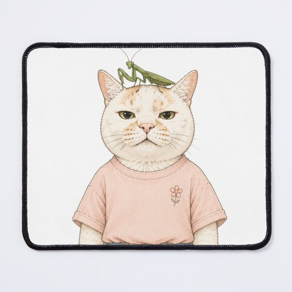 Item preview, The Cat and His Mantis Crown designed and sold by Komatoya.