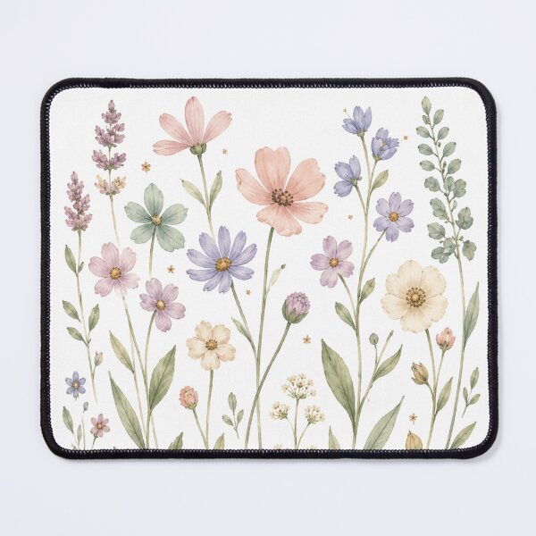Item preview, Soft Wildflower Meadow Botanical Art designed and sold by Ioanna-Studio.