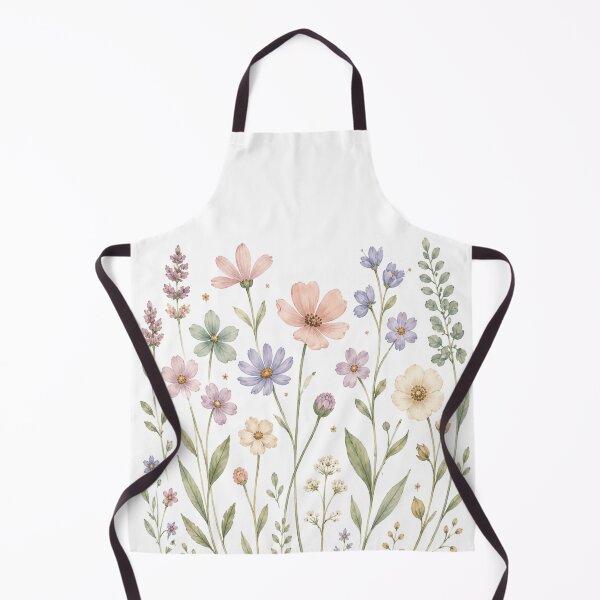 Item preview, Soft Wildflower Meadow Botanical Art designed and sold by Ioanna-Studio.