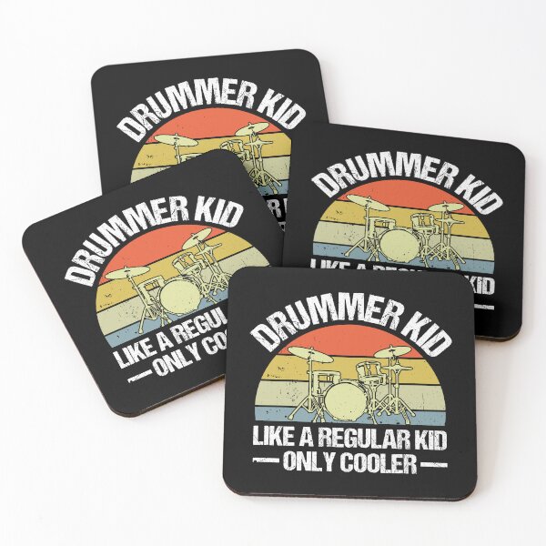 Item preview, Drummer Kid Like A Regular Kid Only Cooler Youth Musician Percussion designed and sold by PopStars1993.