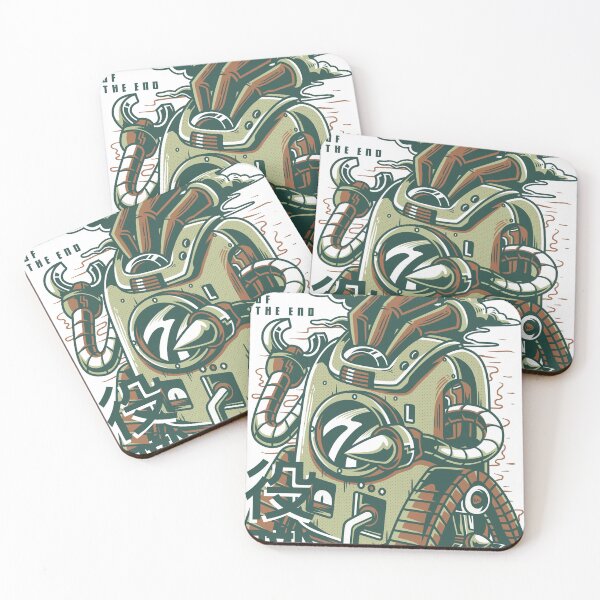Item preview, Old Tech Retro Robot - Vintage Mecha Sci-Fi Art designed and sold by BrewChef.