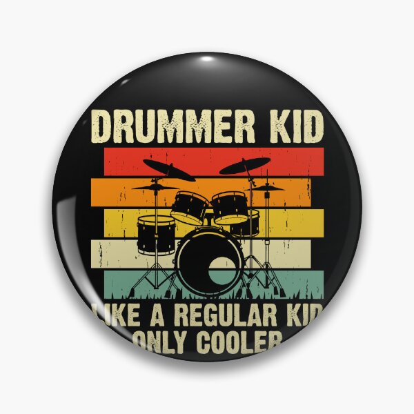 Item preview, Drummer Kid Like A Regular Kid Only Cooler Drumming Musician Youth designed and sold by PopStars1993.