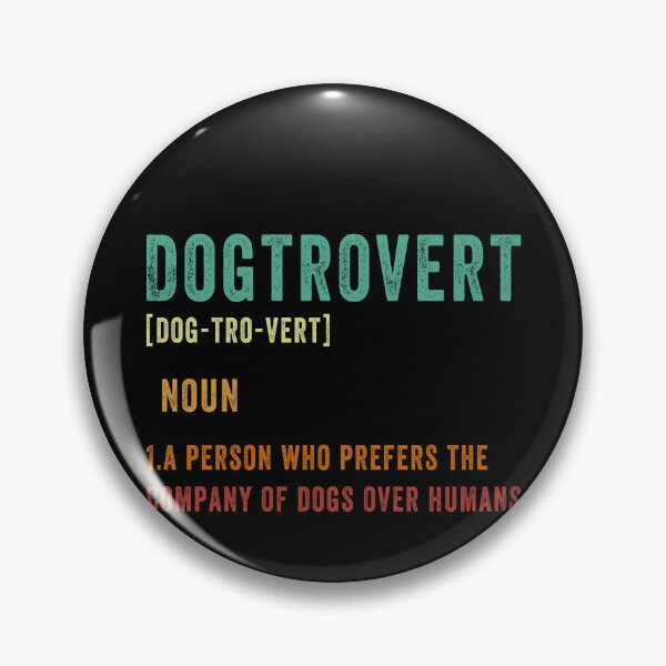 Item preview, Dogtrovert Dog Lover Introvert Dog Owner Definition designed and sold by PopStars1993.