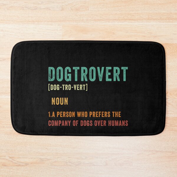 Item preview, Dogtrovert Dog Lover Introvert Dog Owner Definition designed and sold by PopStars1993.