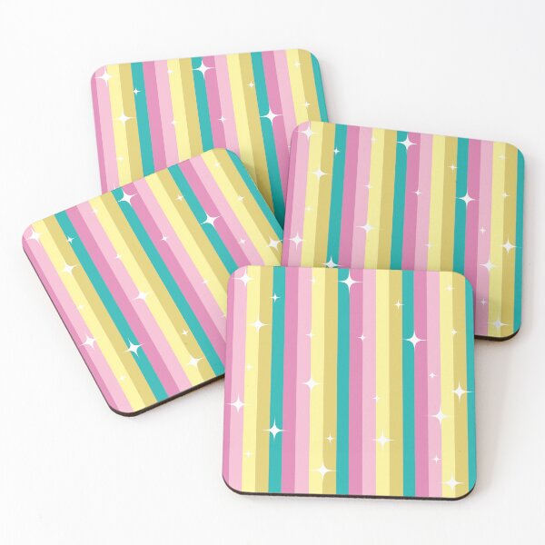 Item preview,  my little pony fluttershy inspired stripes designed and sold by gemsstickers1.