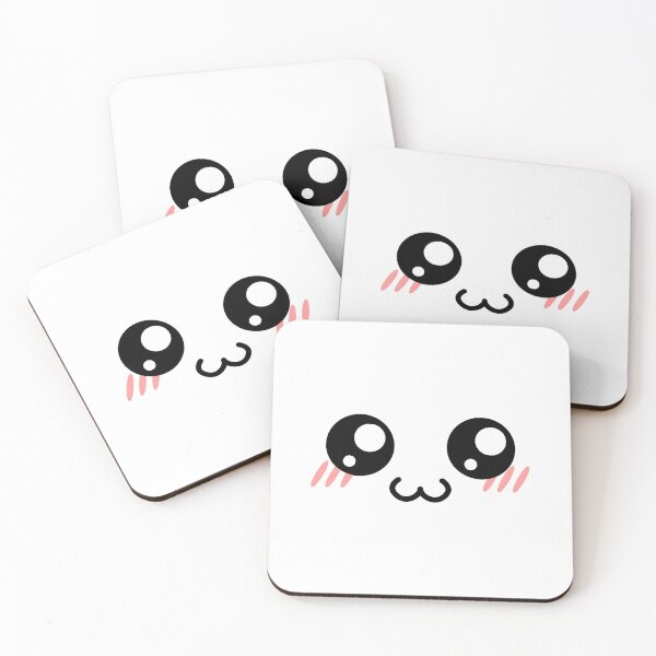 Item preview, Adorable kawaii owo blushing face designed and sold by BlushyPrint.