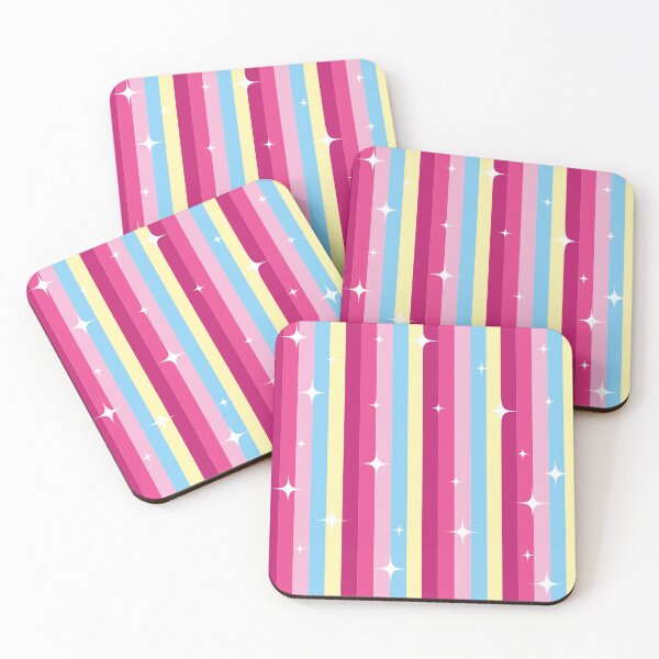 Item preview, my little pony pinky pie inspired stripes designed and sold by gemsstickers1.