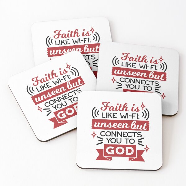 Item preview, Faith Is Like Wi-Fi Unseen But Connects You To God designed and sold by FlinArt.