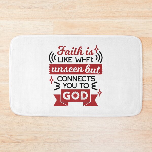 Item preview, Faith Is Like Wi-Fi Unseen But Connects You To God designed and sold by FlinArt.