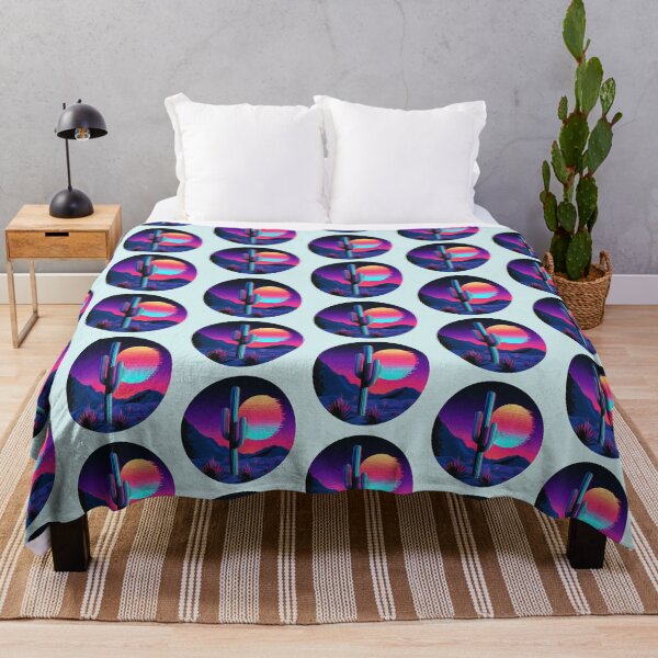 Item preview, Retro Cactus Sunset Gift for Dad Perfect Synthwave designed and sold by PixelQ.