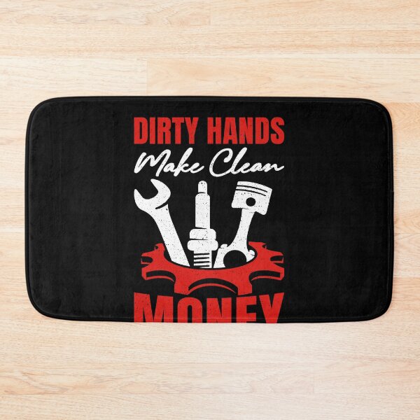 Item preview, Dirty Hands Make Clean Money Mechanic Automotive Tradesman Auto Repair Worker designed and sold by PopStars1993.