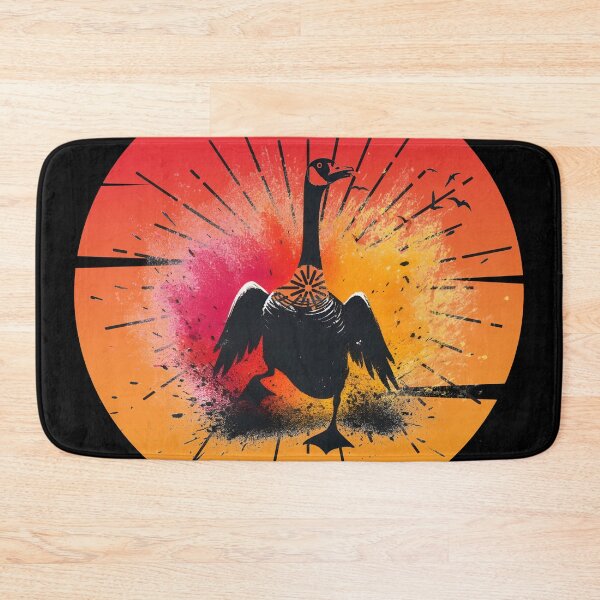 Item preview, Vintage Wild Goose at Sunset designed and sold by Szpaku desart .