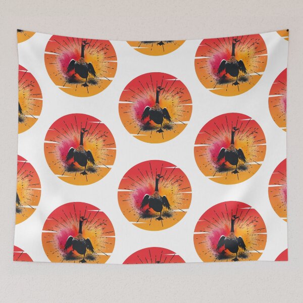 Item preview, Vintage Wild Goose at Sunset designed and sold by Szpaku desart .