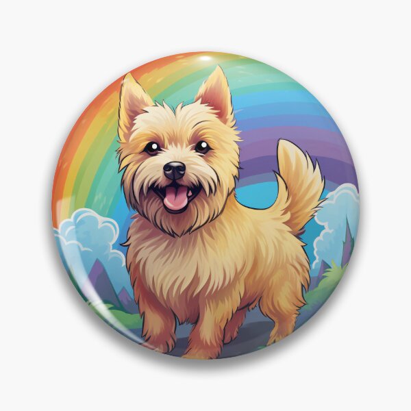 Item preview, Funny Norwich Terrier Colorful Rainbow Cute Mom Dad Kids designed and sold by rafaeltto.