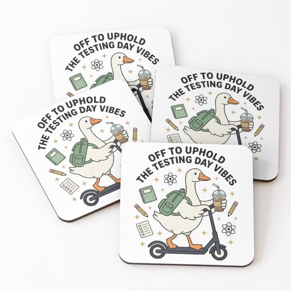 Item preview, Goose Back to School Era T-Shirt, Funny Student Goose Gift, Cute School Duck Graphic Tee, Coffee Lover School Shirt designed and sold by Trendably.