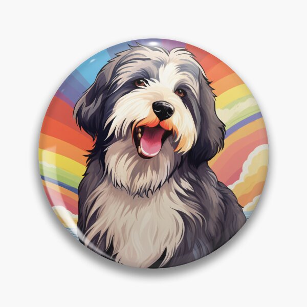 Item preview, Funny Old English Sheepdog Colorful Rainbow Cute Mom Dad Kids designed and sold by rafaeltto.