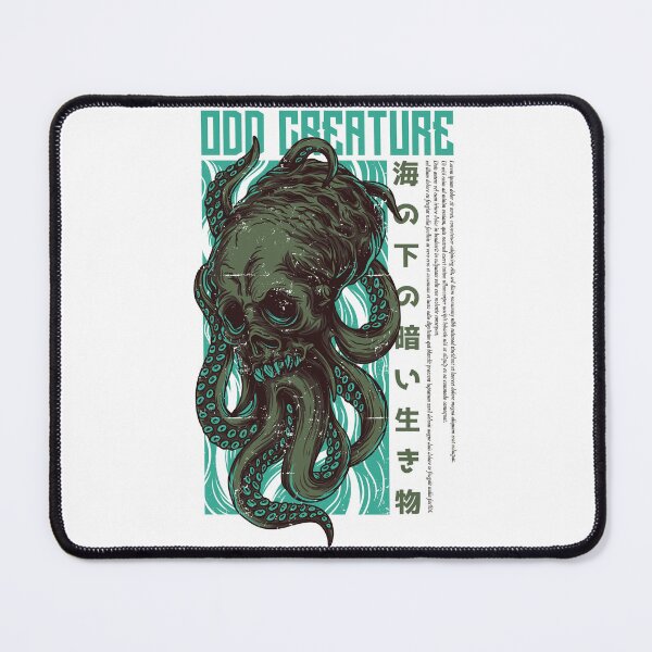 Item preview, Odd Creature - Kraken Cthulhu Skull Octopus Art designed and sold by BrewChef.
