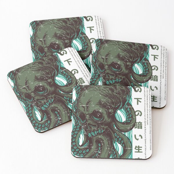 Item preview, Odd Creature - Kraken Cthulhu Skull Octopus Art designed and sold by BrewChef.