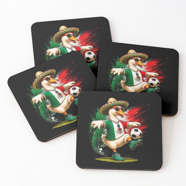 Item preview, Merlín el Pato México Fútbol El Pato del Partido designed and sold by elongatedjazz.