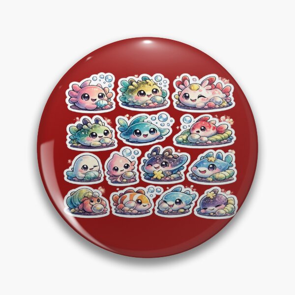 Item preview, Premium Kawaii Sea Creature Sticker Sheet designed and sold by KrishAuraa.