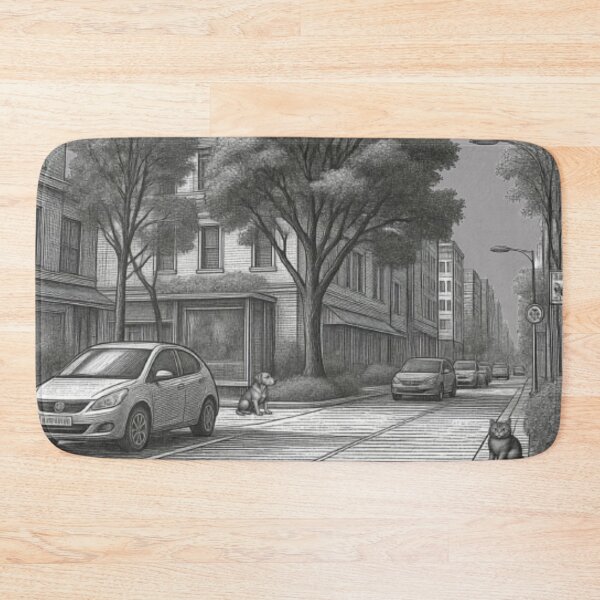 Item preview, Urban Stillness – A City That Breathes designed and sold by Catfcreations.