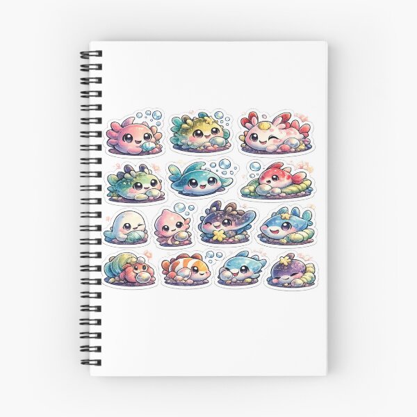 Item preview, Premium Kawaii Sea Creature Sticker Sheet designed and sold by KrishAuraa.