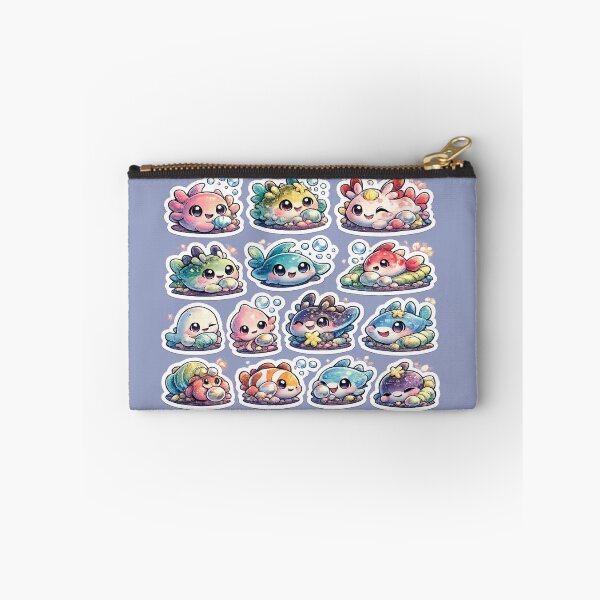 Item preview, Premium Kawaii Sea Creature Sticker Sheet designed and sold by KrishAuraa.