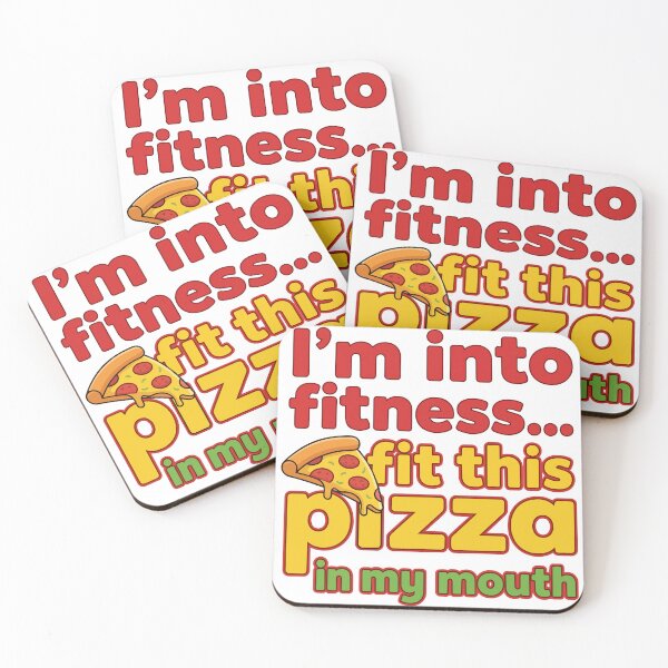 Item preview, funny inappropriate Funny Fitness Pizza Pun Shirt | Sarcastic Gym Quote Tee | I'm Into Fitness Fit This Pizza designed and sold by Uglyandcute.