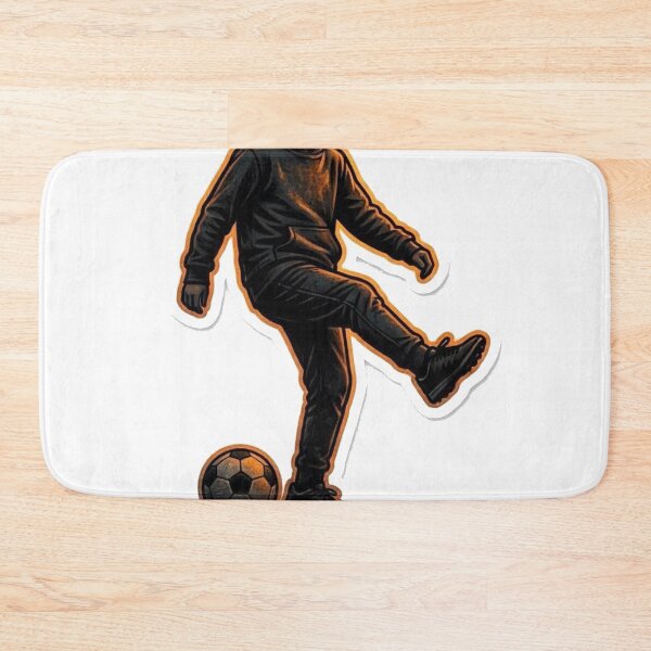 Item preview, Street Football Sunset Silhouette Sticker designed and sold by ckartes100.