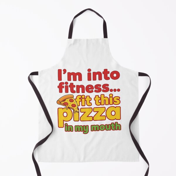 Item preview, funny inappropriate Funny Fitness Pizza Pun Shirt | Sarcastic Gym Quote Tee | I'm Into Fitness Fit This Pizza designed and sold by Uglyandcute.