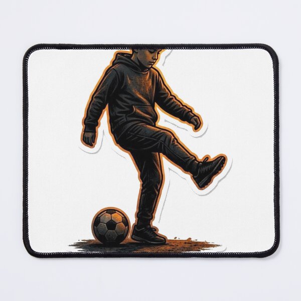 Item preview, Street Football Sunset Silhouette Sticker designed and sold by ckartes100.