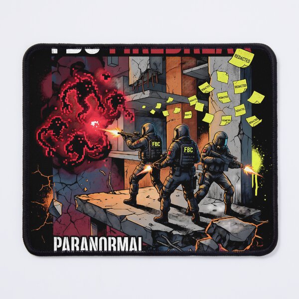 Item preview, FBC Firebreak Paranormal Co-op Shooter Tee designed and sold by Senpaiwaves.