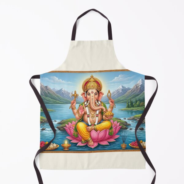 Item preview, Divine Lord Ganesha Lotus Artwork designed and sold by hutofdesigns.