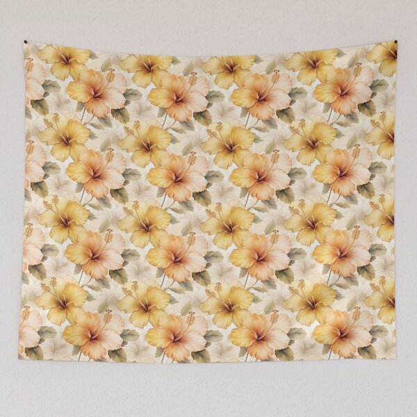 Item preview, Apricot Hibiscus designed and sold by Designbes.
